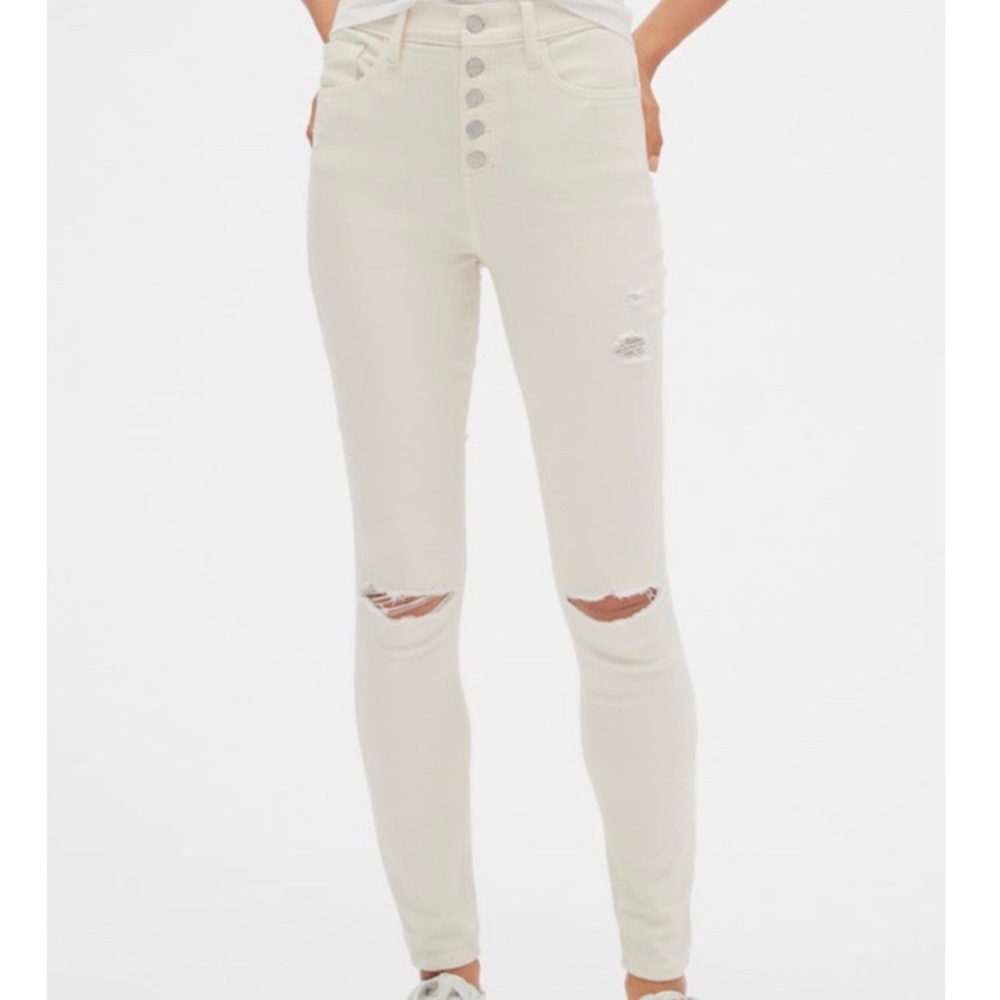GAP White Jean
